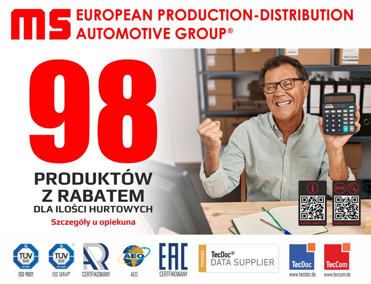 98 produktów z rabatem dla ilości hurtowych